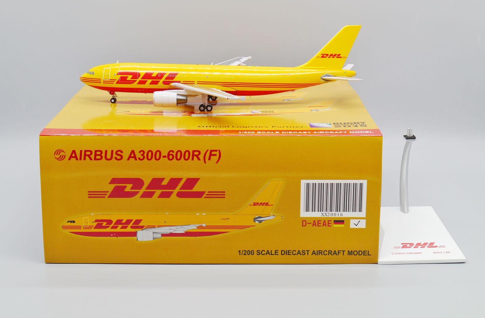 Jcwings DHL A300-600R D-AEAE 1/200 XX20016 - メルカリ