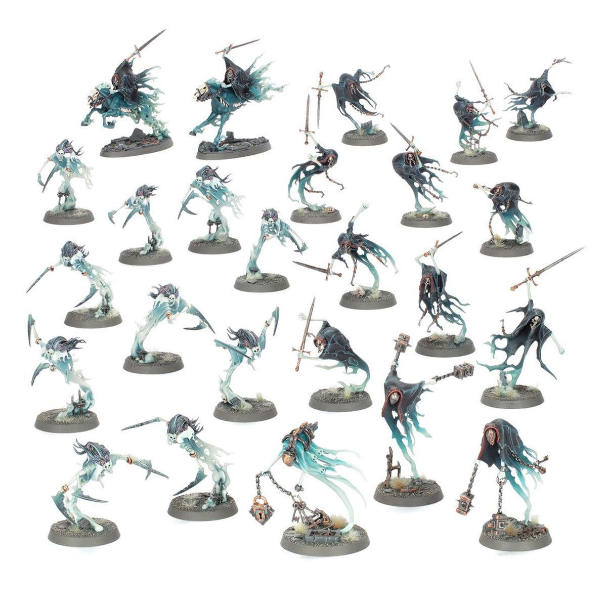 ウォーハンマー 70-914 スピアヘッド 小売 ナイトホーント - 呪われし