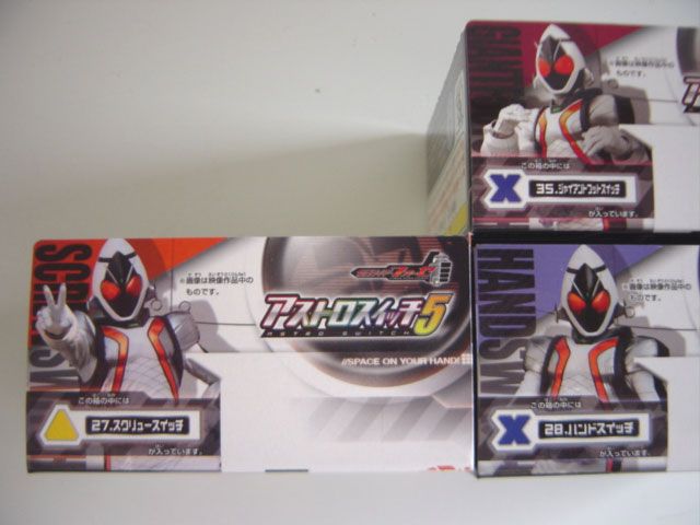 ΩiQe07LC食玩仮面ライダーフォーゼアストロスイッチ5人気3種