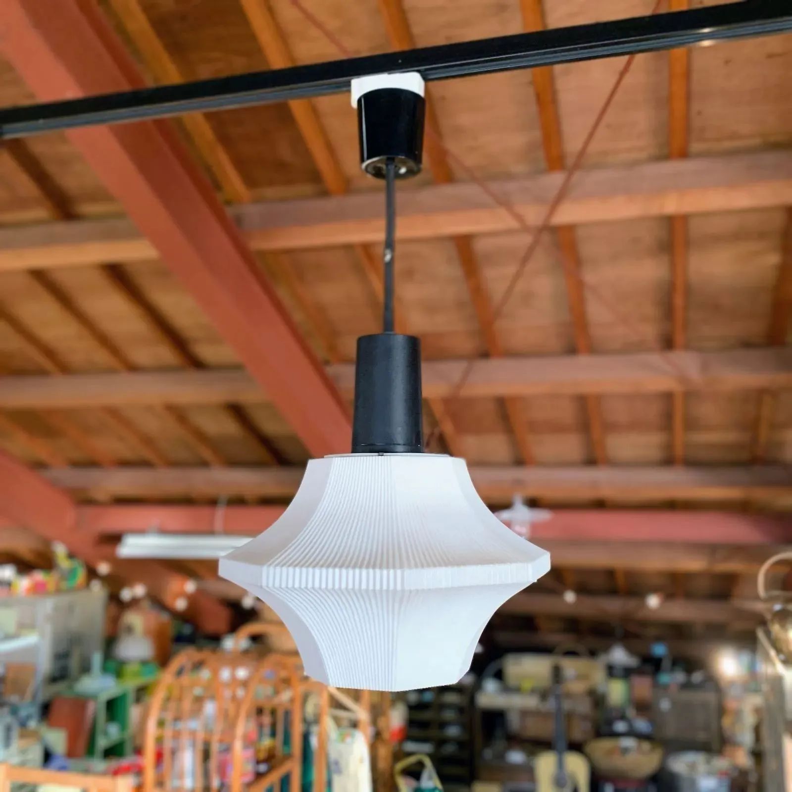 東芝 70'sペンダントランプ ヴィンテージ スペースエイジ ミッド