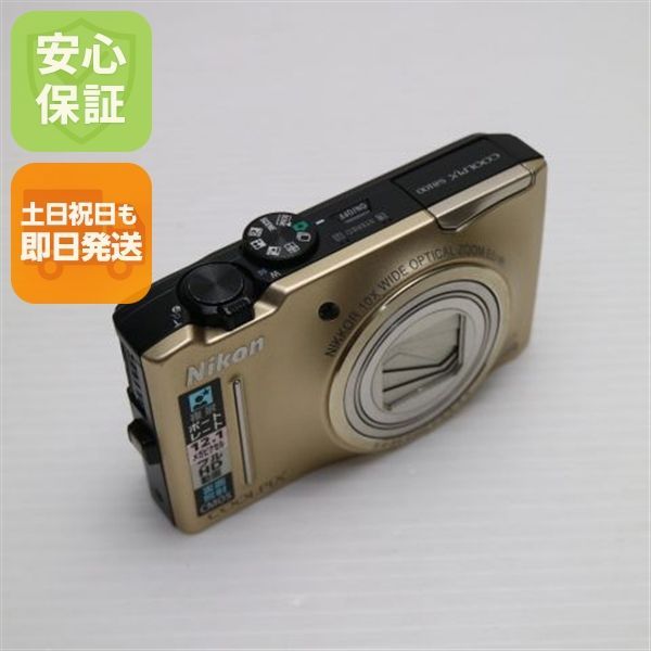 Nikon COOLPIX S8100 カメラ コンデジ ゴールド ニコン ニコン COOLPIX
