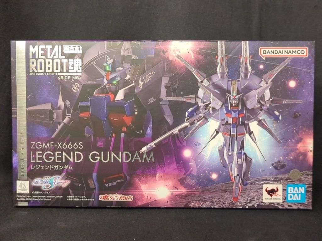 L ROBOT魂 ＜SIDE MS＞ レジェンドガンダム2個セット METAL ROBOT魂