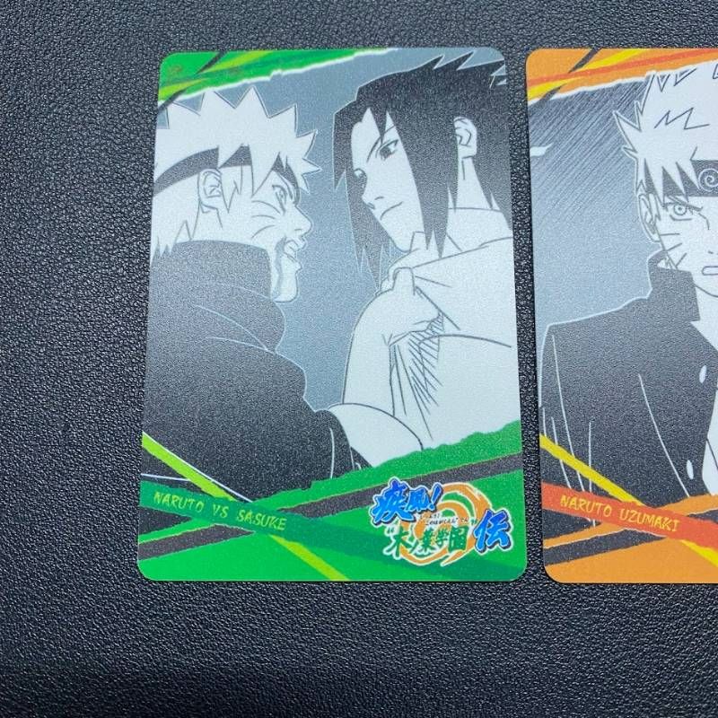 ナルトカードグミ 宿命の再会 木ノ葉学園 サスケ NARUTO ナルトカード