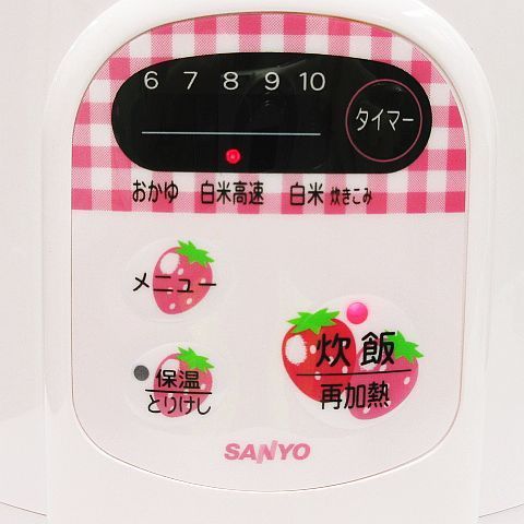 希少！SANYO Hello Kitty 炊飯器 ピンク0.72L 1998年製 希少！SANYO