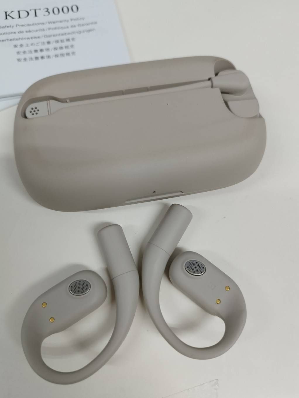 final KDT-3000 ワイヤレスイヤホン ベージュ KDT3000｜final 公式ストア