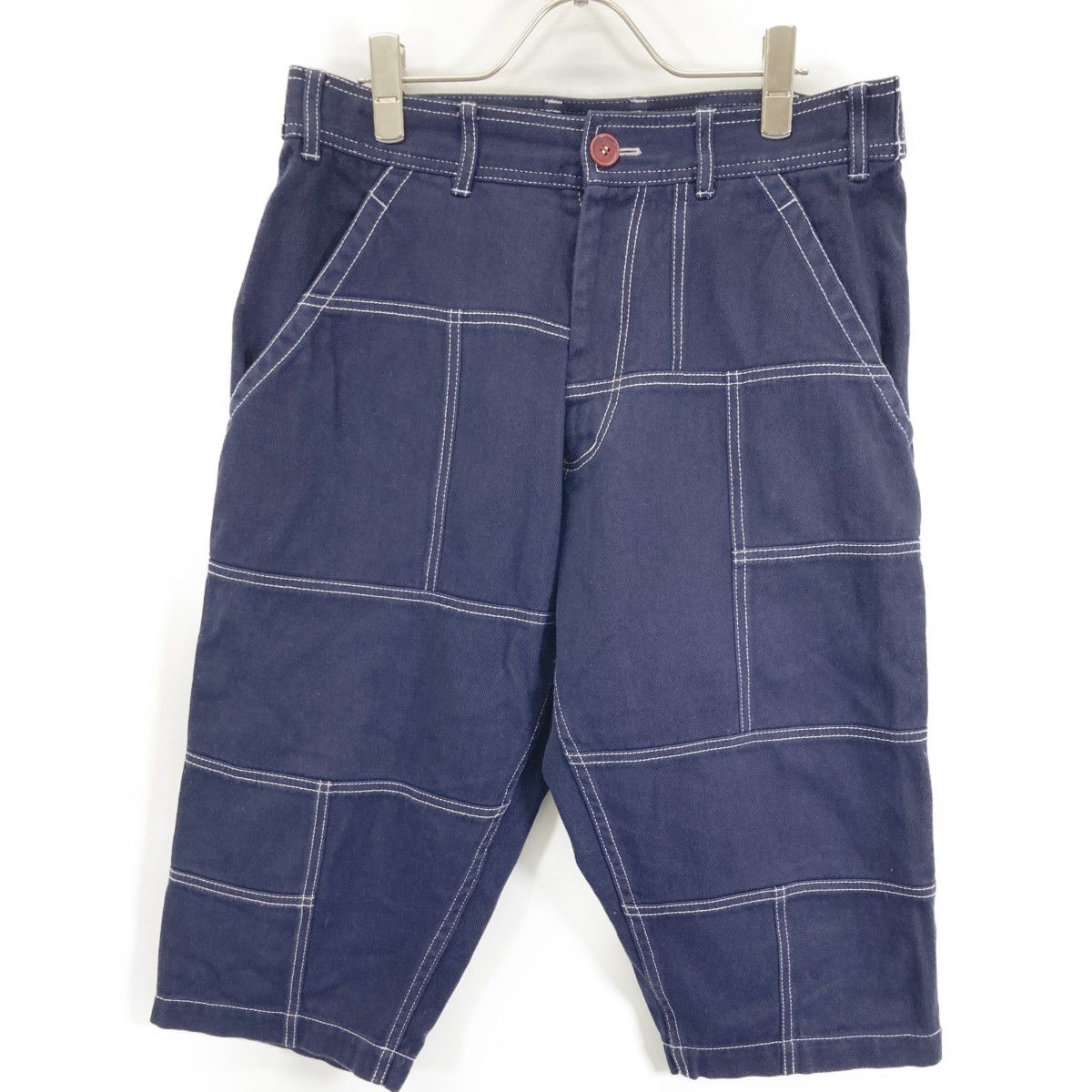 コムデギャルソン HOMME DEUX チノパン ネイビー S COMME des GARCONS