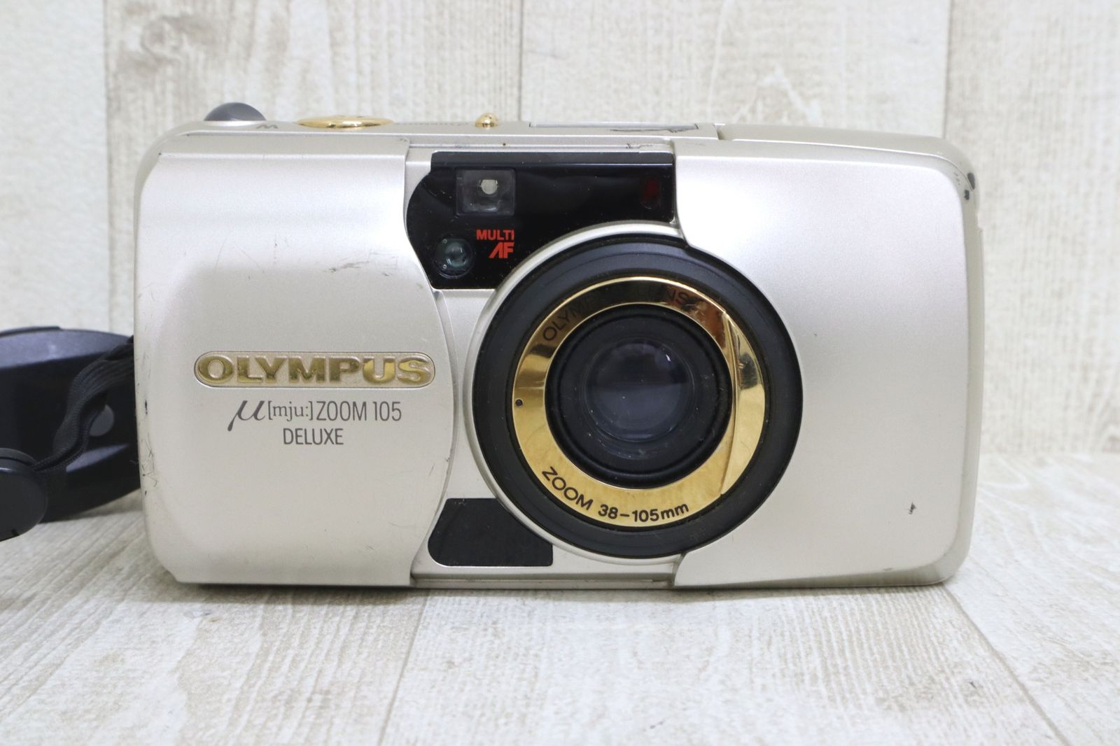 OLYMPUS zoomシリーズ 2個 deluxe 105 ジャンク品 OLYMPUS zoom