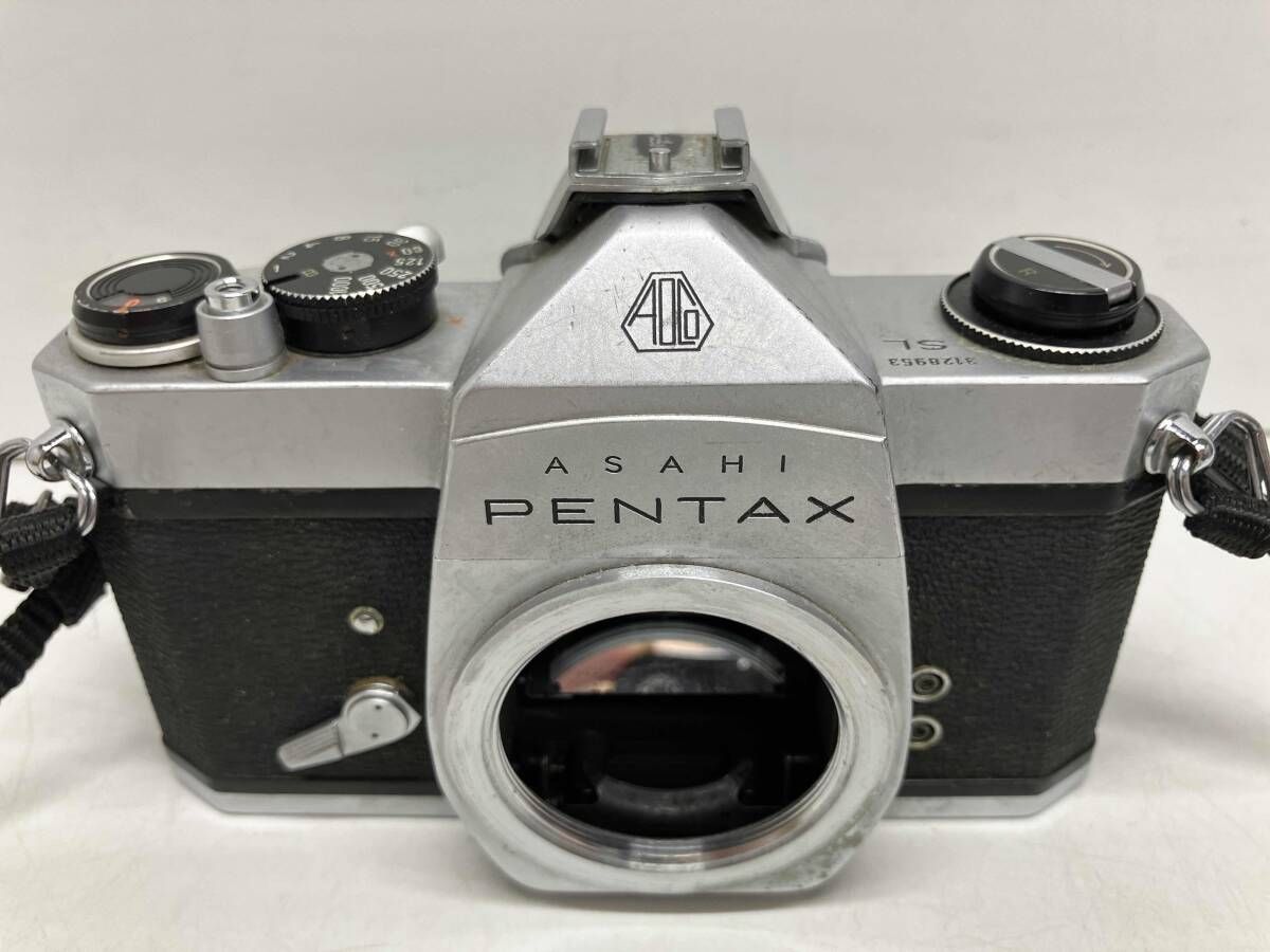 ジャンク品／アサヒペンタックスSV＊タクマー レンズ2＊ケース／一眼