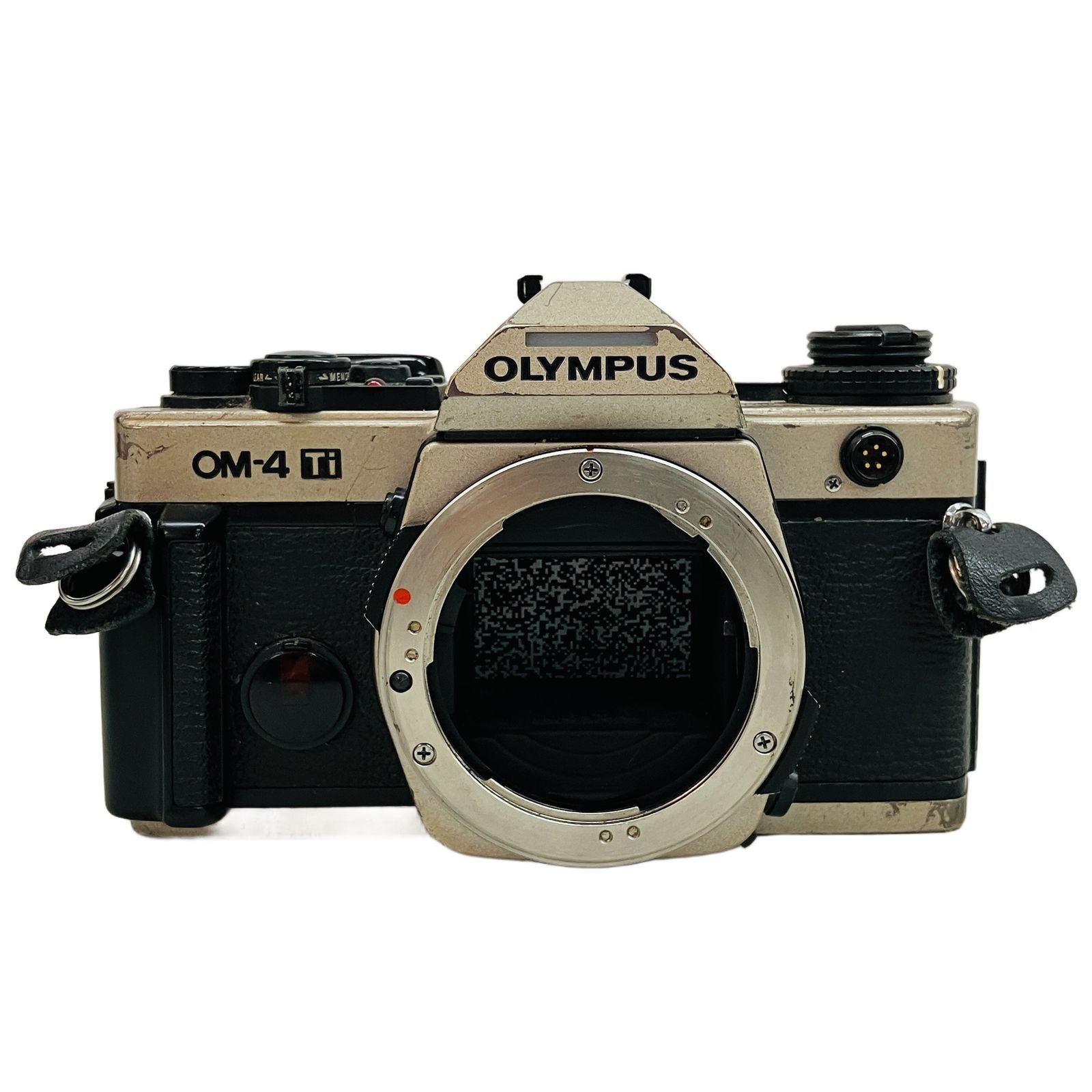 OLYMPUS OM-4 Ti チタンカラー ボディ シャッター下りません OLYMPUS
