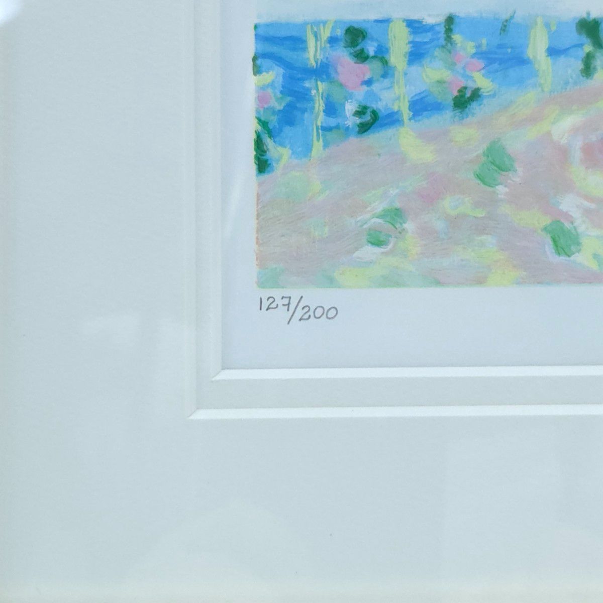 レスリーセイヤー シルクスクリーン インザガーデン レスリーセイヤー