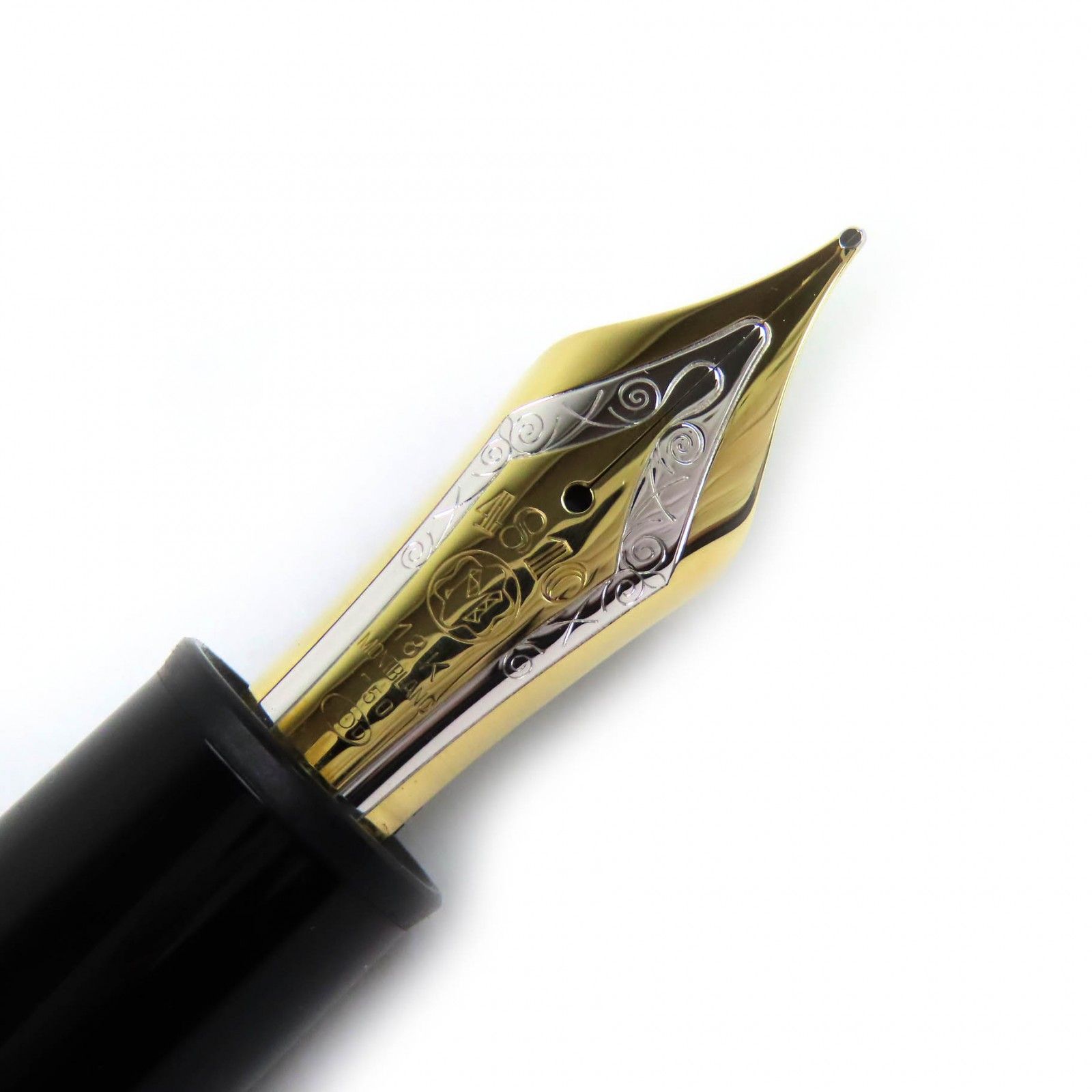 未使用に近い モンブラン 149 18K (BB) 極太字750 万年筆 インク 未