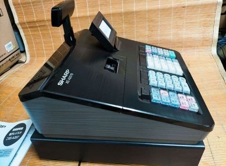 美品シャープレジスター XE-A207 PC連携売上管理設定無料 991109