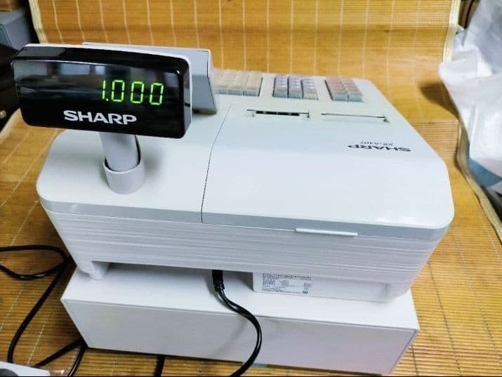 シャープレジスター XE-A407 PC連携売上管理 上位機種 444123 - メルカリ