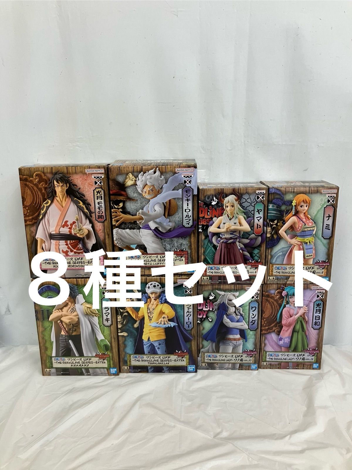 未開封 ONE PIECE ワンピース DXF フィギュア 8種 LF1910 f099 - メルカリ