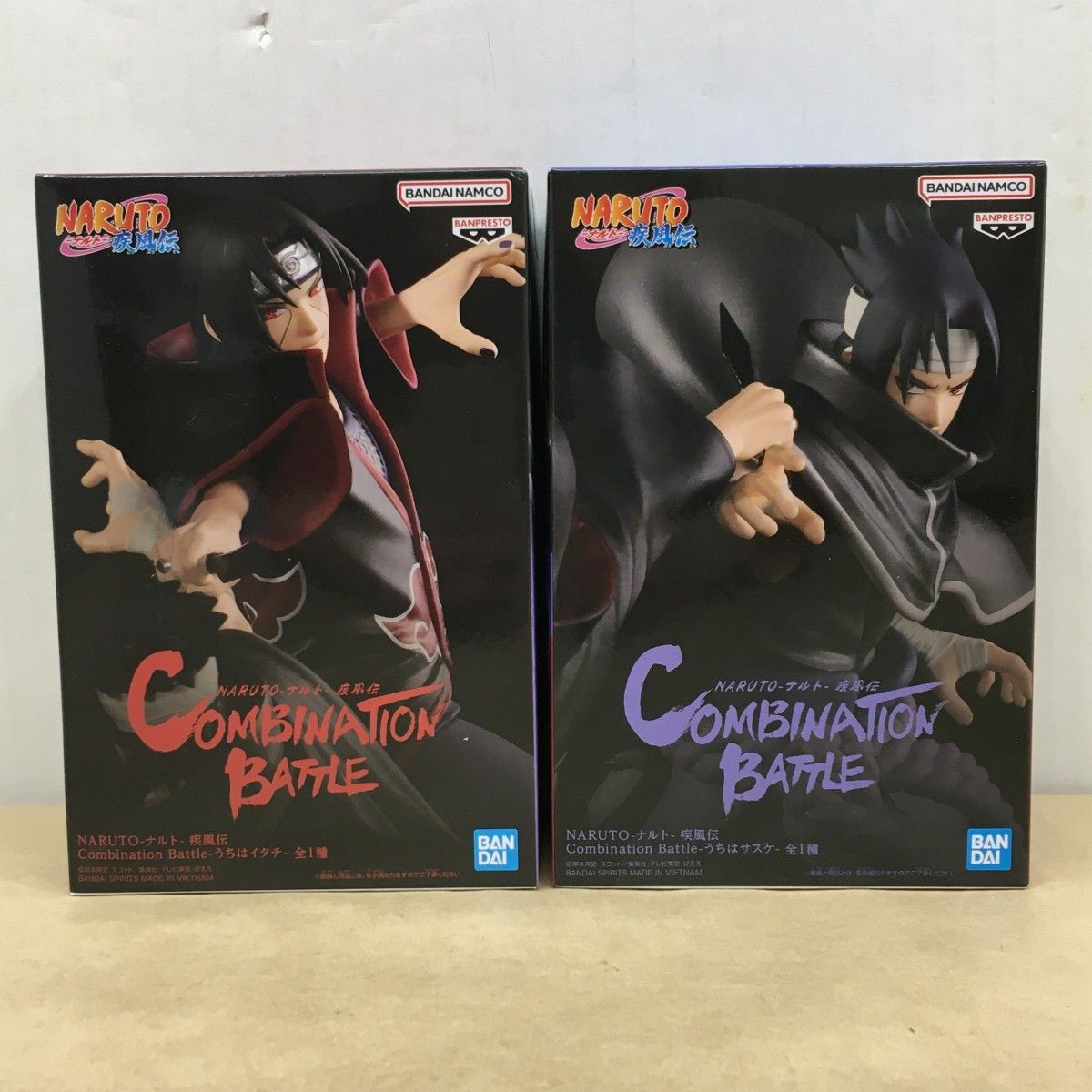 ナルト 疾風伝 COMBINATION BATTLE サスケ イタチ 40体 NARUTO-ナルト