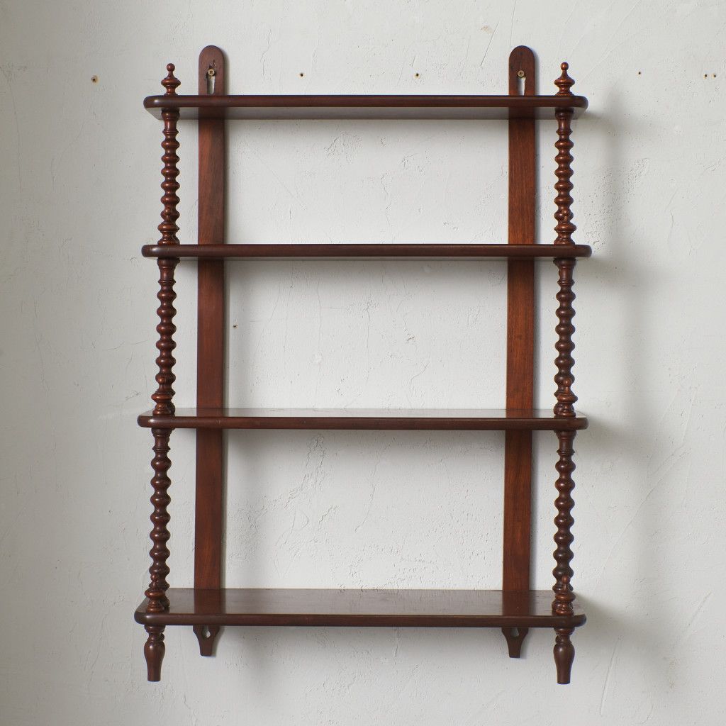 フランス アンティーク ウォールシェルフ 飾り棚 スパイスラック