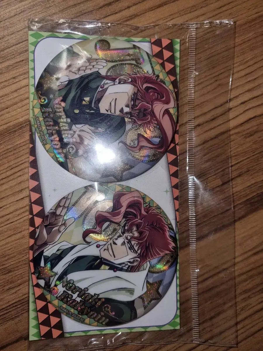 中国 上海 ジャンショ ジョジョの奇妙な冒険 缶バッジ 花京院典明 8点