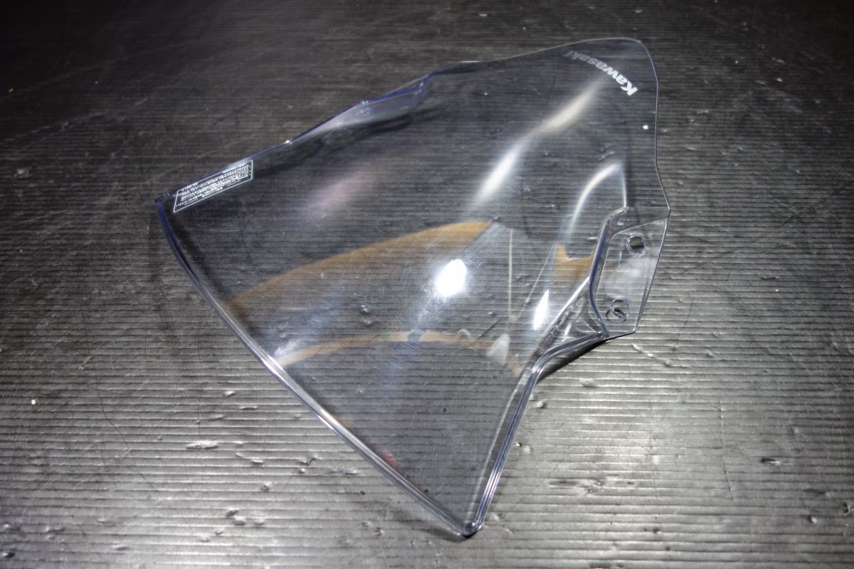 スクリーン バイザー シールド 風防 ウインド クリア カワサキ 純正