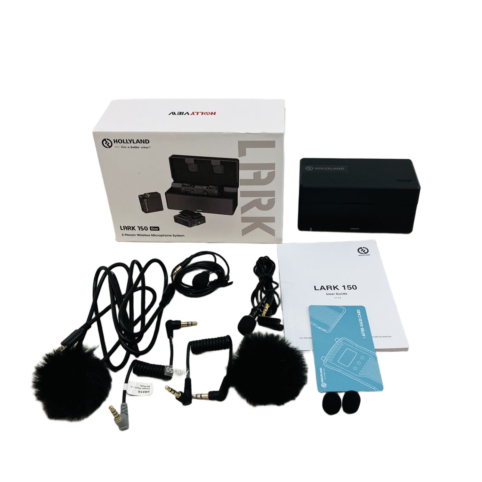 HOLLYLAND LARK 150 ワイヤレスマイクシステム 2.4GHz デュアル