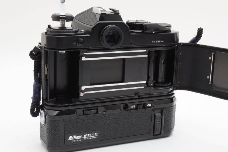 実用外観美品】Nikon ニコン FE 黒 ブラック / MD-12 モータードライブ