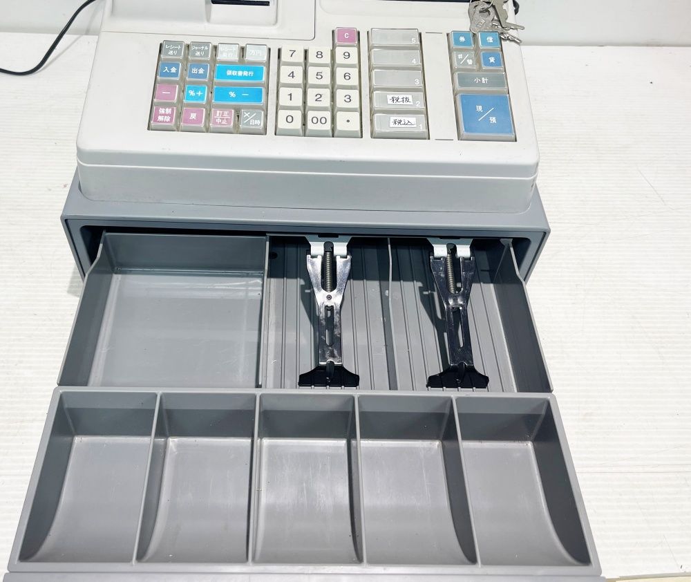 簡易動作確認済み CASIO カシオ レジスター CE-2600 5部門 □V-17