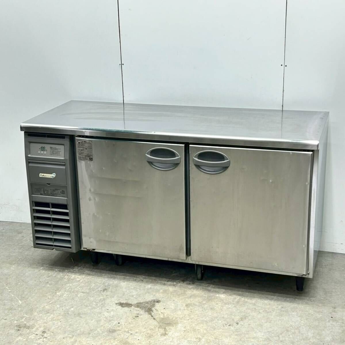 フクシマガリレイ 冷蔵コールドテーブル YRC-150RM-F W1500×D600×H800
