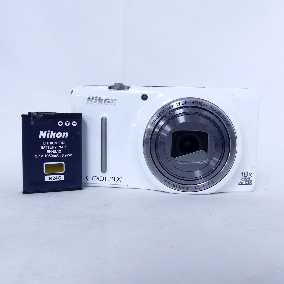 Nikon ニコン COOLPIX S9400 ホワイト デジタルカメラ コンパクト