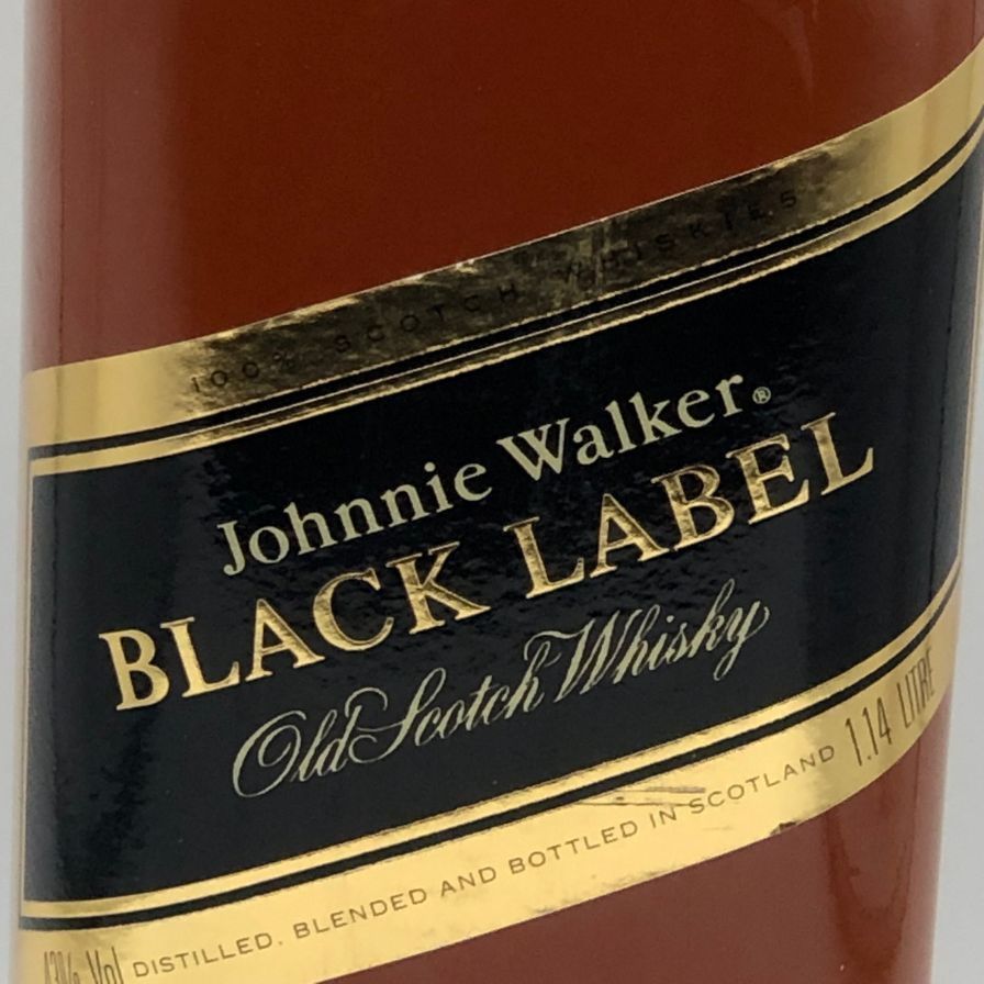 ジョニーウォーカー ブラックラベル12年 1125ml 黒キャップ - メルカリ