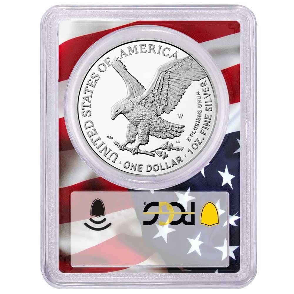 2022-W プルーフ 1ドル アメリカン シルバー イーグル PCGS PR70DCAM