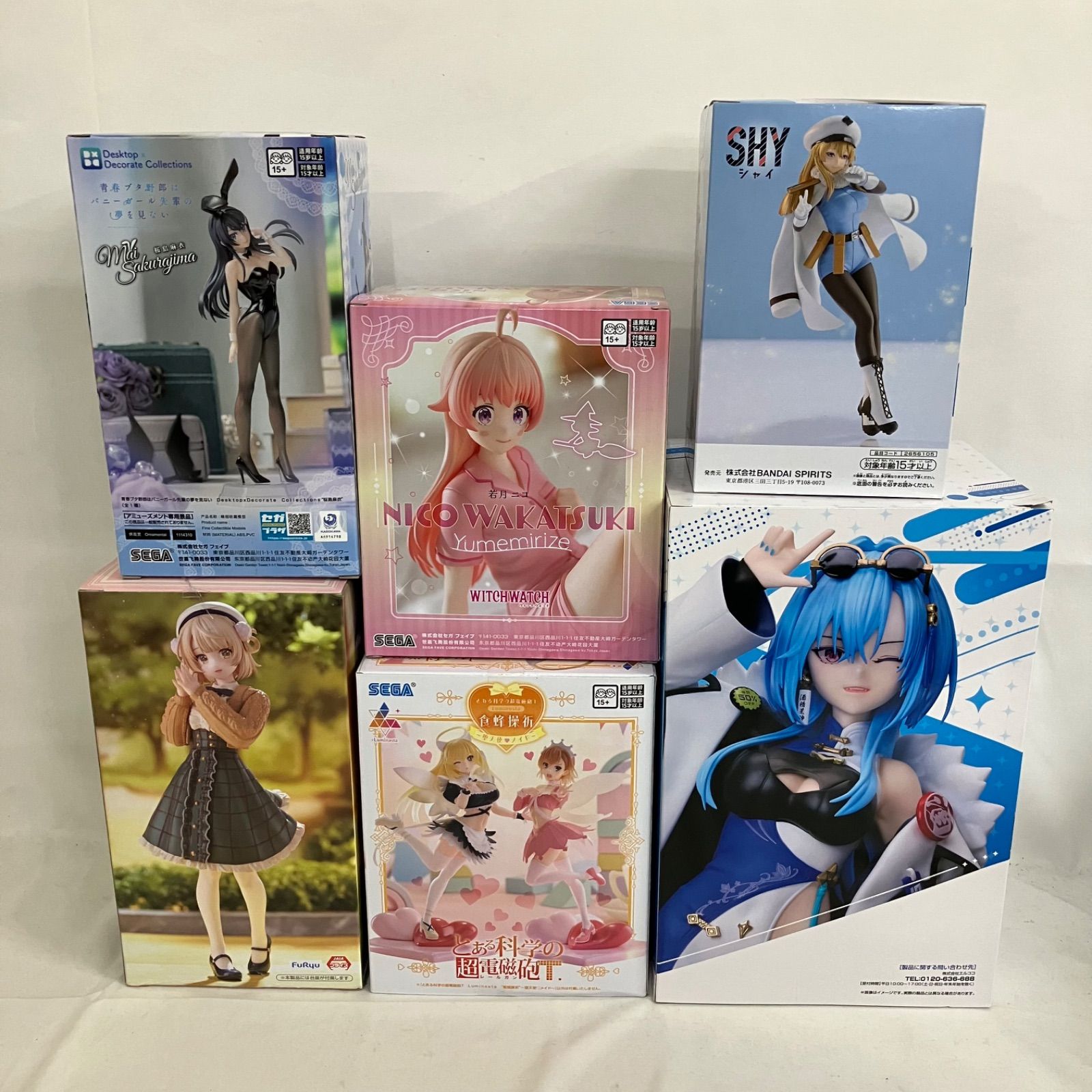 未開封 美少女 まとめ フィギュア 6個セット SF1800 c107 - メルカリ