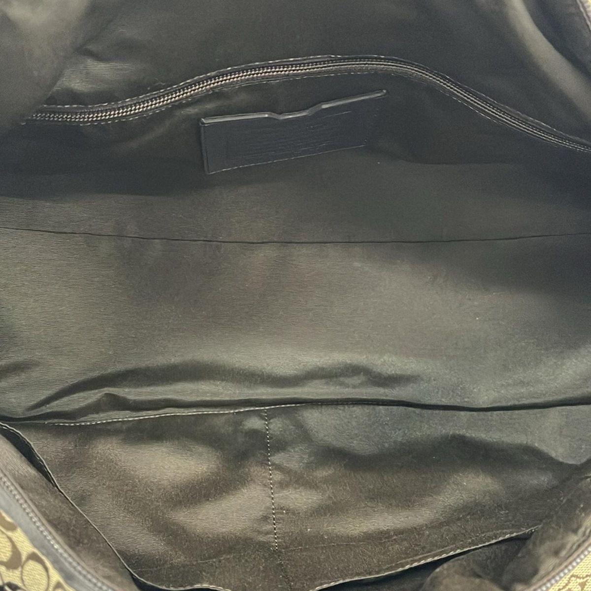 COACH(コーチ) ボストンバッグ シグネチャージャガードストライプ