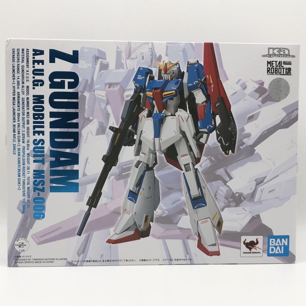 中古】開封 バンダイ 機動戦士Zガンダム METAL ROBOT魂（Ka signature