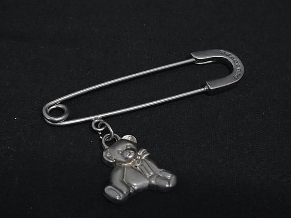 BURBERRY バーバリー テディベア くま ピンブローチ ピンバッジ