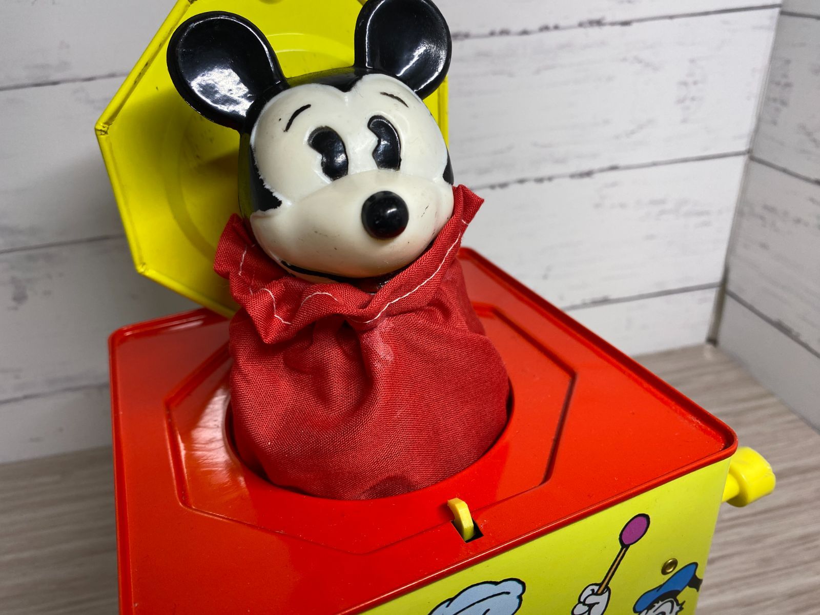 □送料込み 希少 ヴィンテージ ディズニー ミッキーマウス びっくり箱