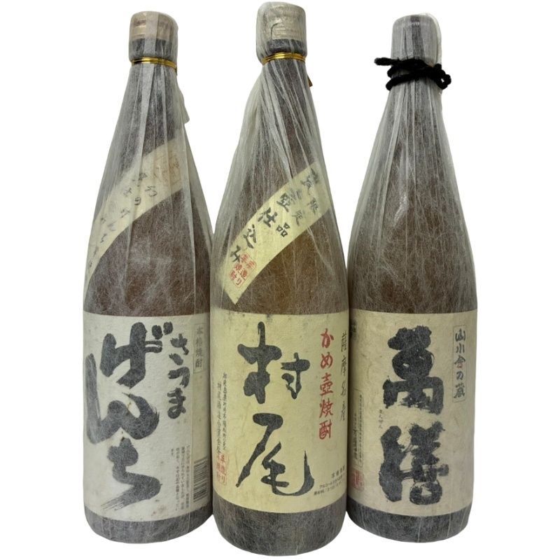 村尾・萬膳・さつまげんち 芋焼酎 1800ml 3本セット - メルカリ