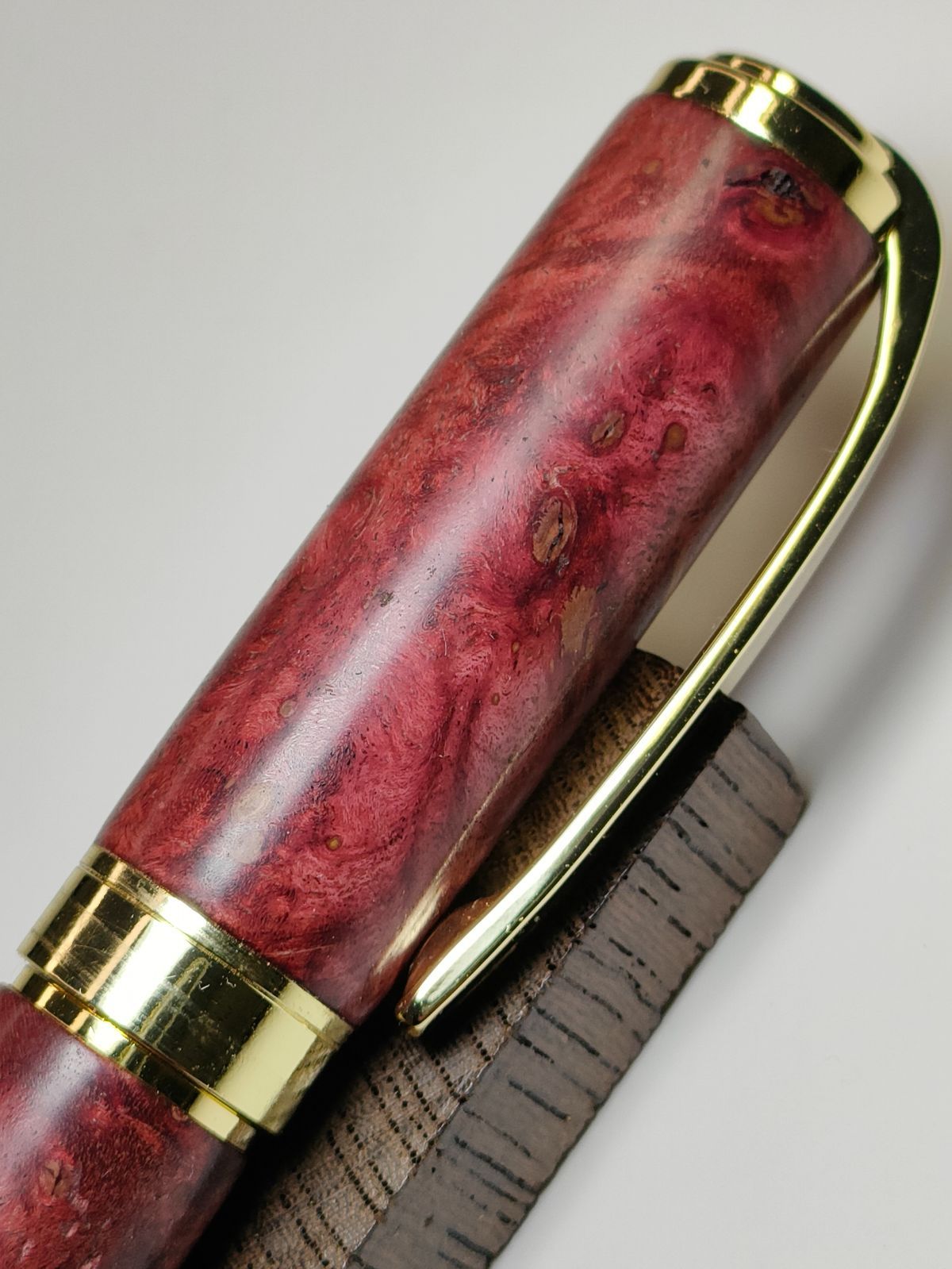 メープルバール（スタビライズドウッド）】グラデュエイト万年筆