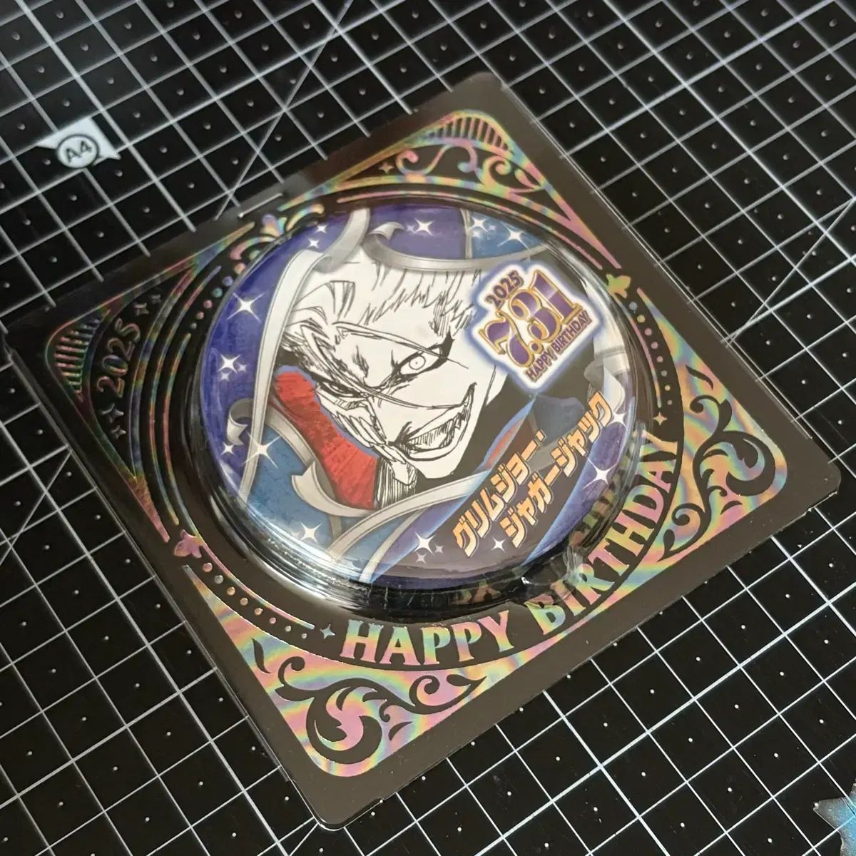 BLEACH（ブリーチ） グリムジョー 2025 誕生日 缶バッジ - メルカリ