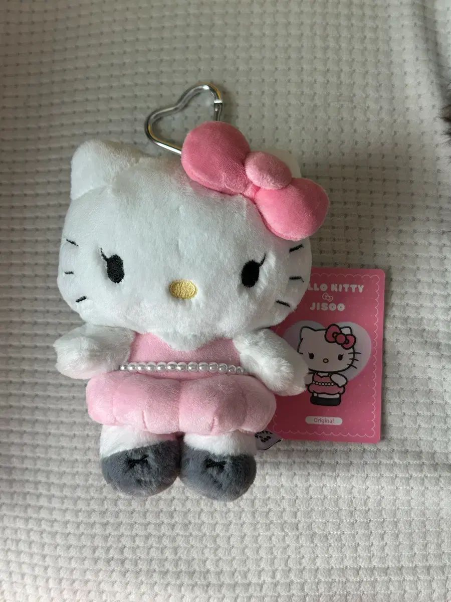 ハローキティ ジス コラボ ぬいぐるみ キーホルダー オリジナル(ピンク