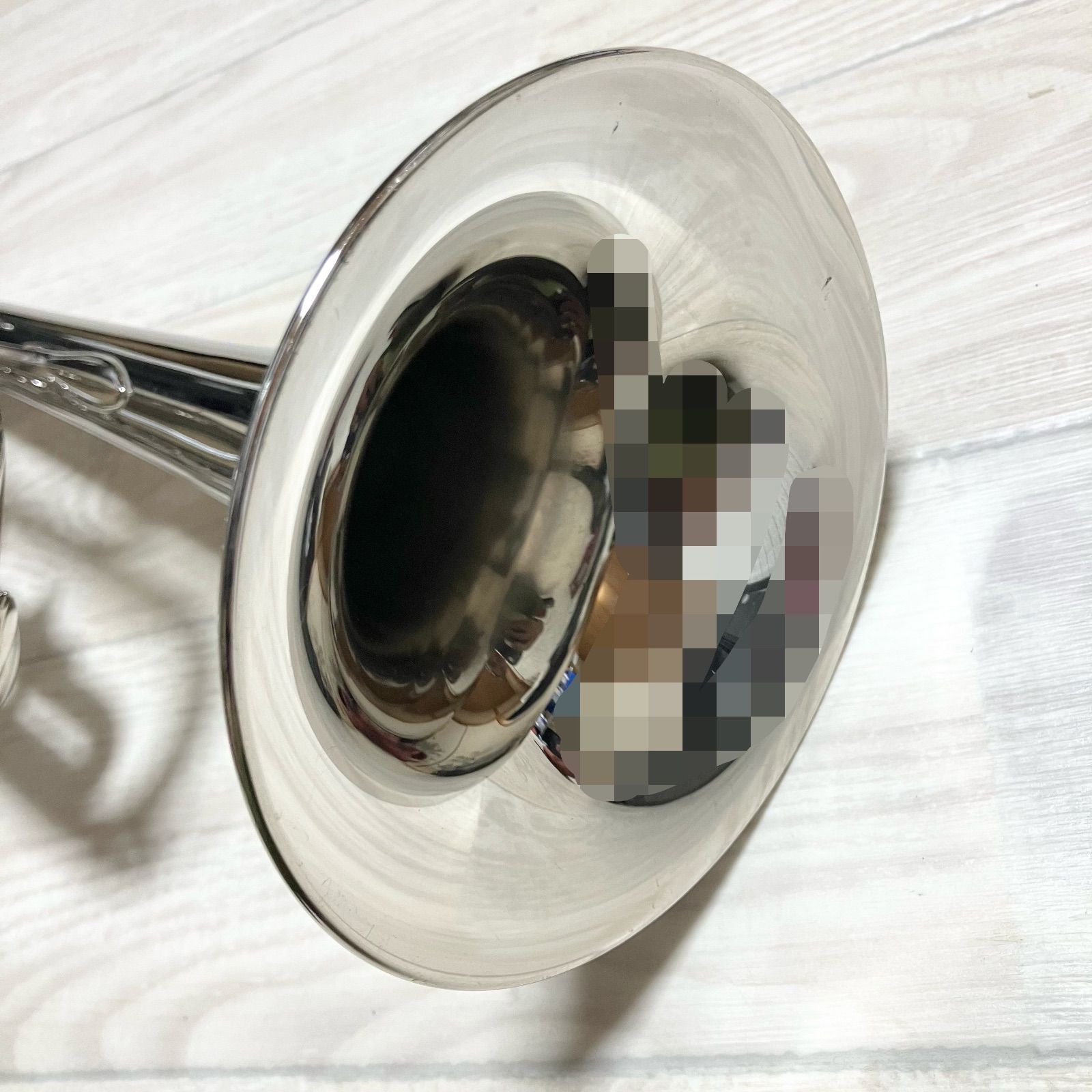 中古良音】YAMAHA YTR-136 ヤマハ トランペット シルバー マウスピース