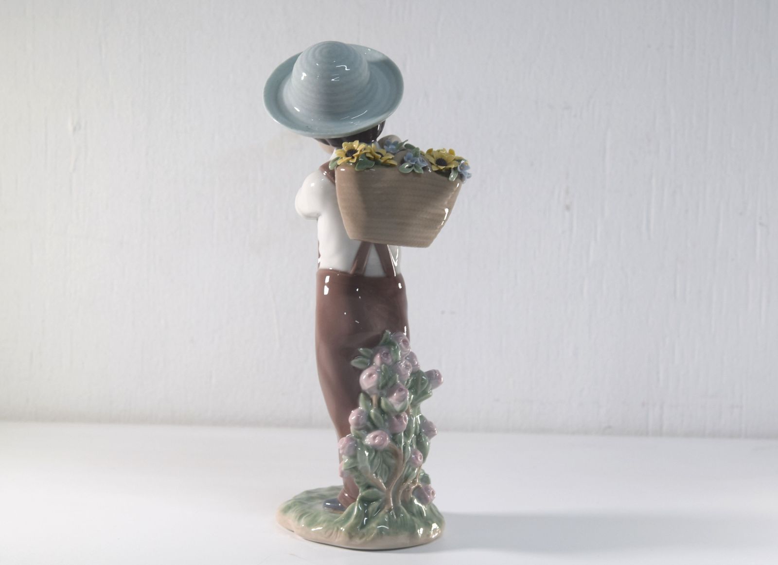 LLADRO リヤドロ フィギュリン 「花かごの少年」 創業604周年記念作品