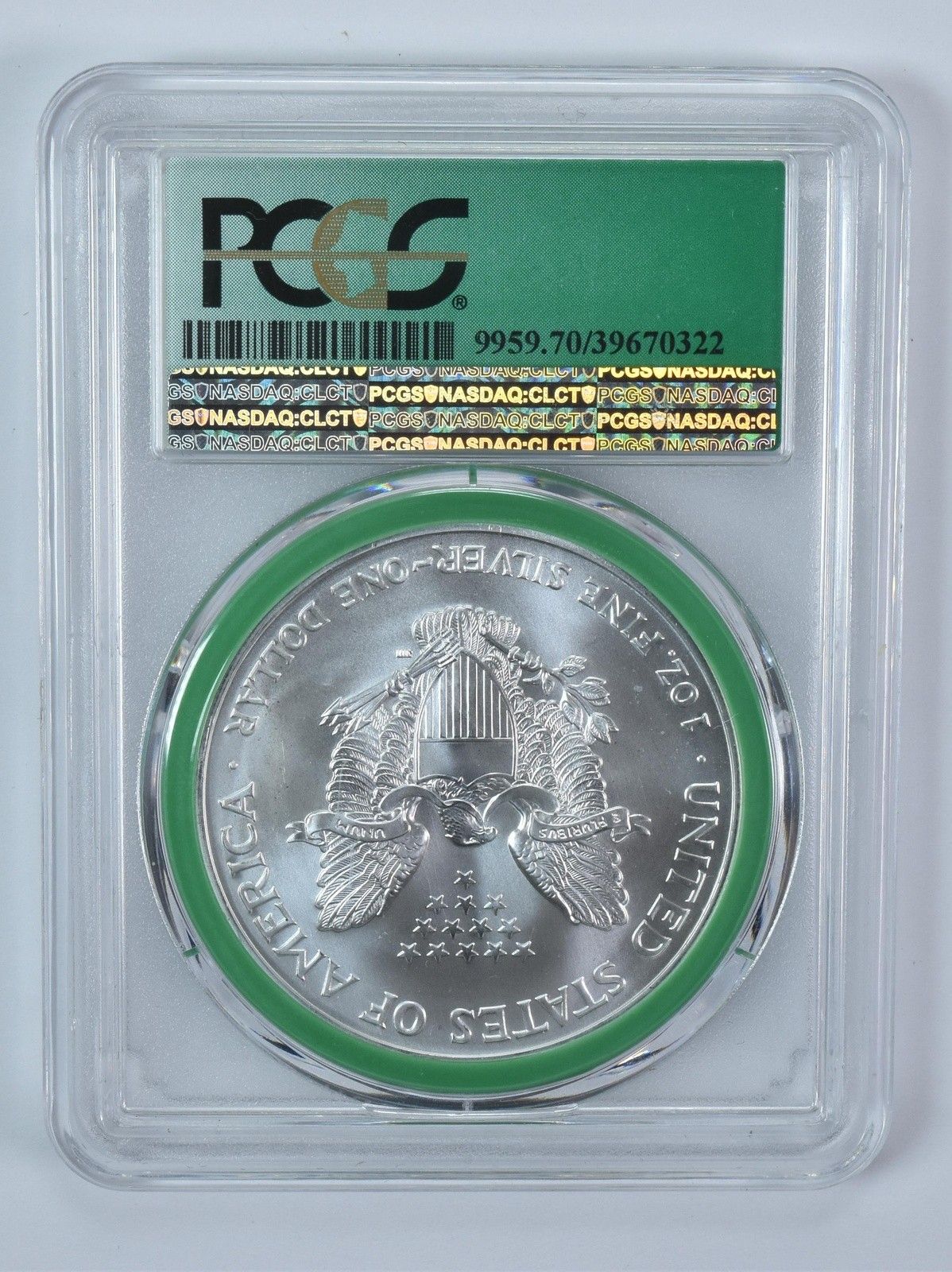 2002年 アメリカン シルバー イーグル ミントボックス MS70 PCGS *9807