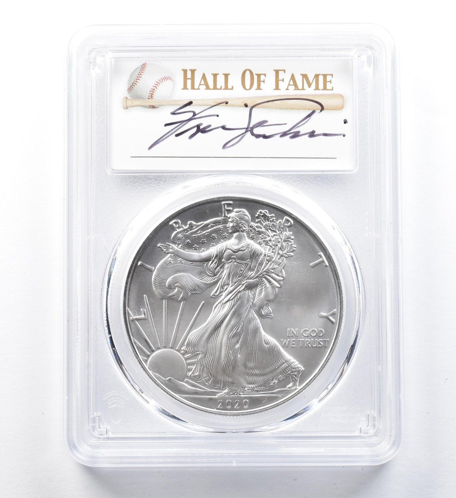 2020年 (S) アメリカン シルバー イーグル ジェンキンス発行 FDOI MS70