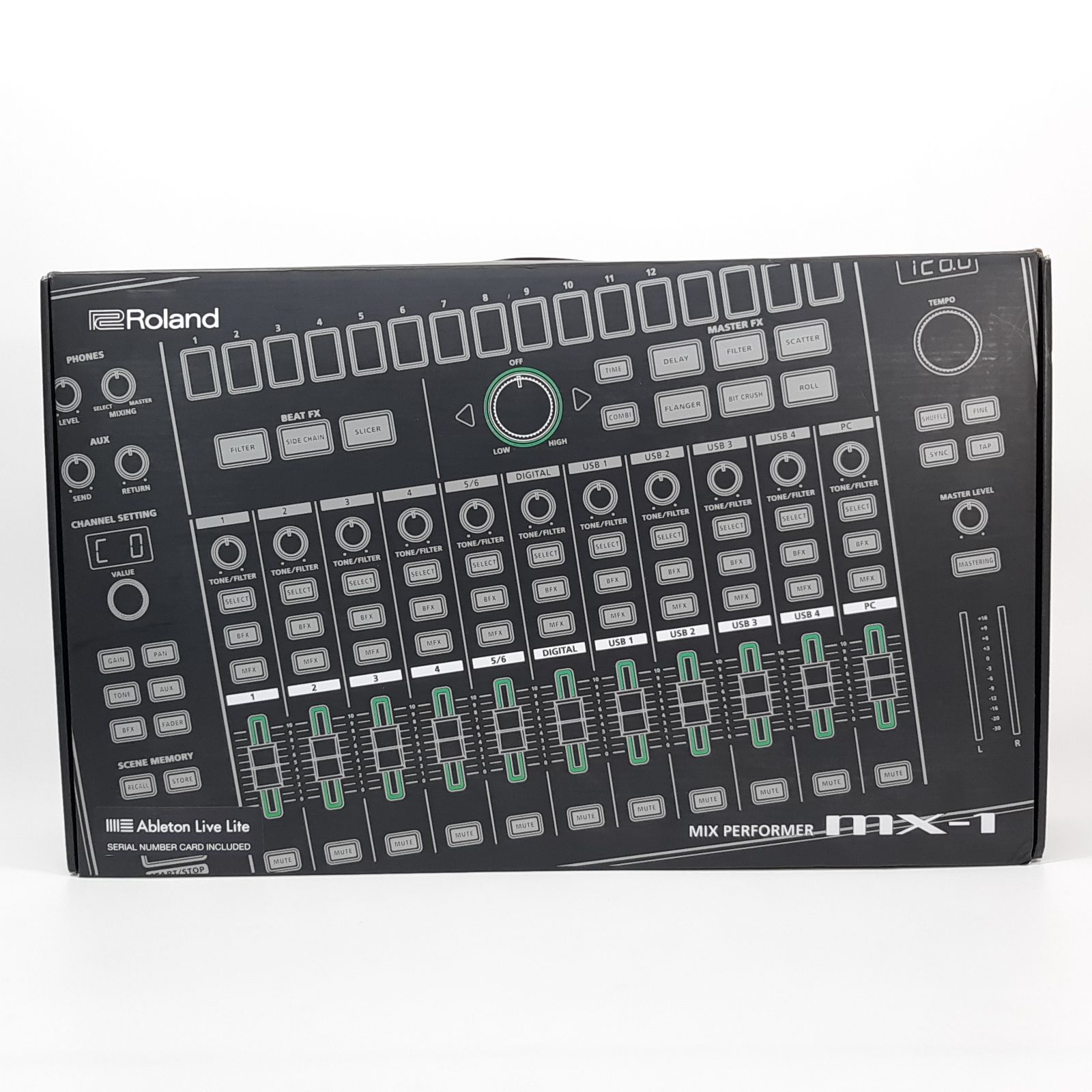 Roland MX-1 デジタルミキサー カバー・箱付き - メルカリ