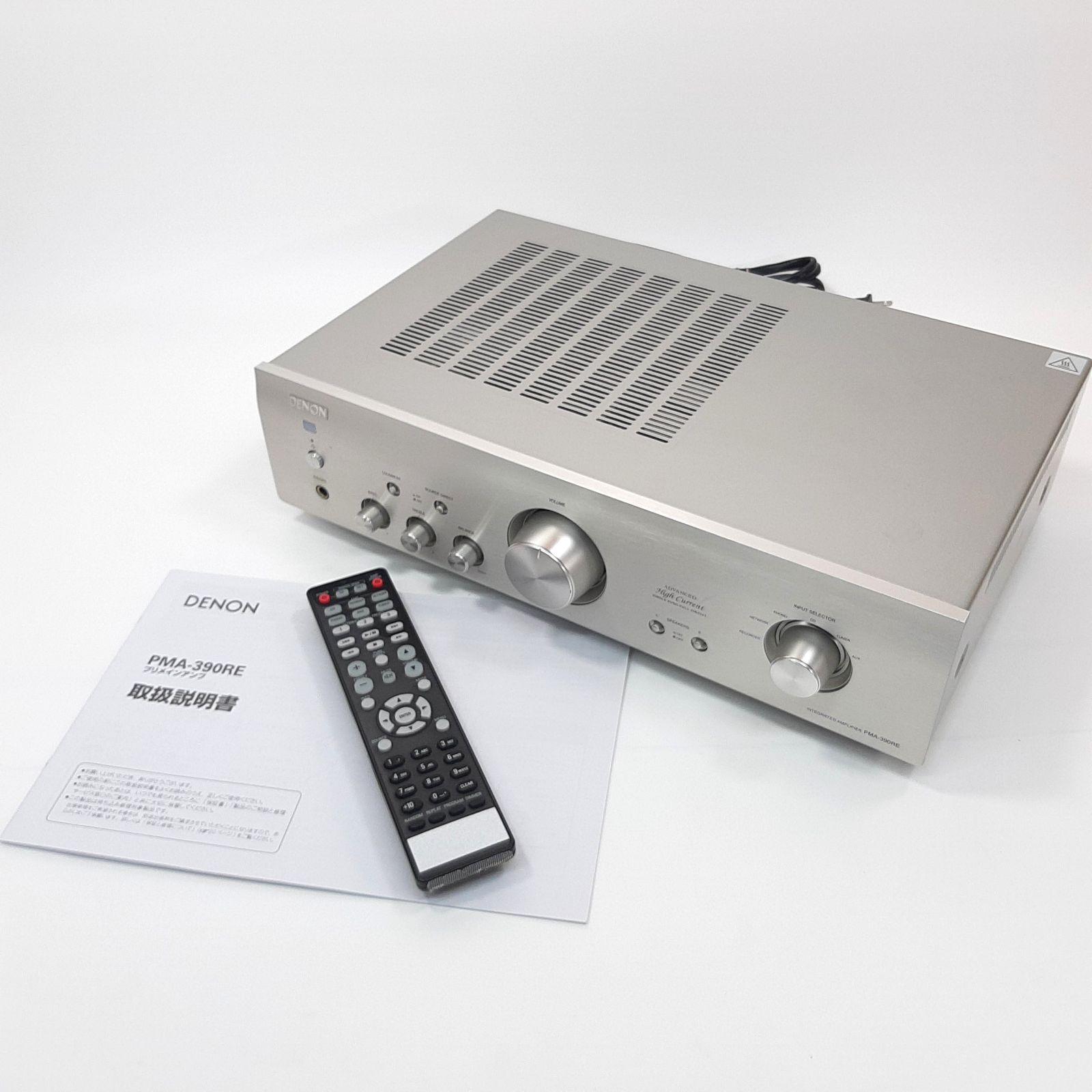 ジャンク】DENON プリメインアンプ PMA-390RE リモコン付き - メルカリ