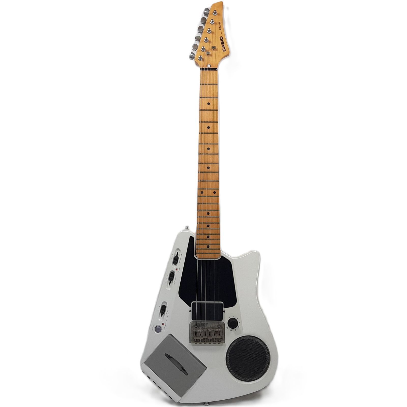CASIO EG-5 エレキング アンプスピーカー内臓 エレキギター ホワイト