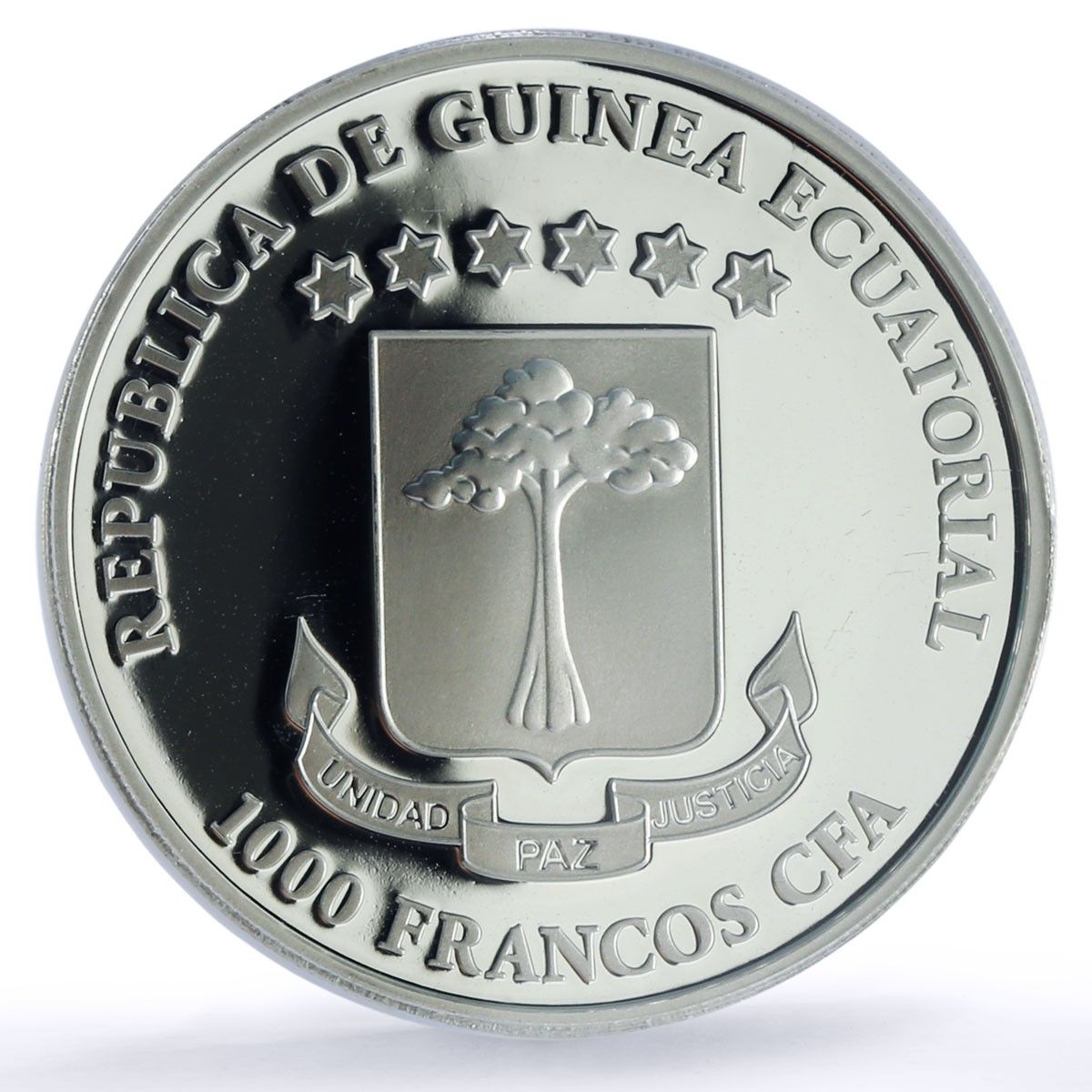 ギニア 1000フラン相当 グラフィウム・ポリスネス・バタフライ PR 69