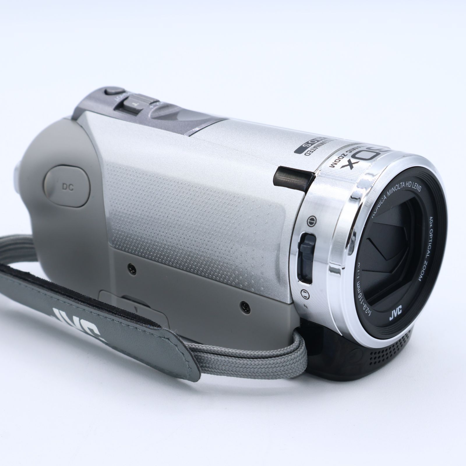 JVC Everio ハイビジョンメモリービデオカメラ 8GB シルバー GZ-E242-S