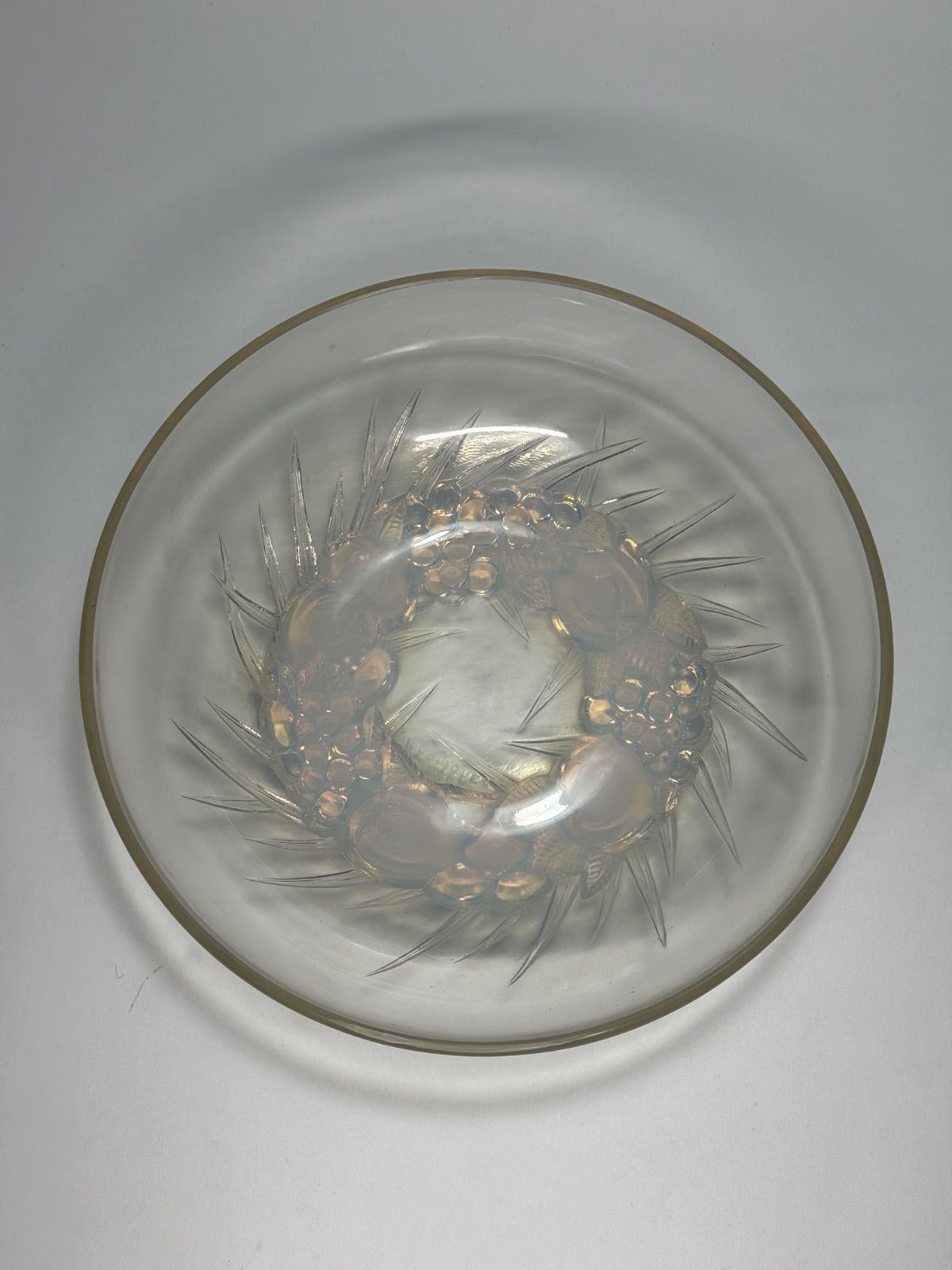 LALIQUE ルネ・ラリック 1928年 「モンドール」 オパルセントガラス