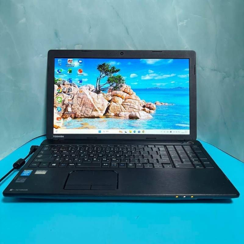 美品】爆速SSD✨windows11 薄型ノートPC✨オフィス カメラ 東芝