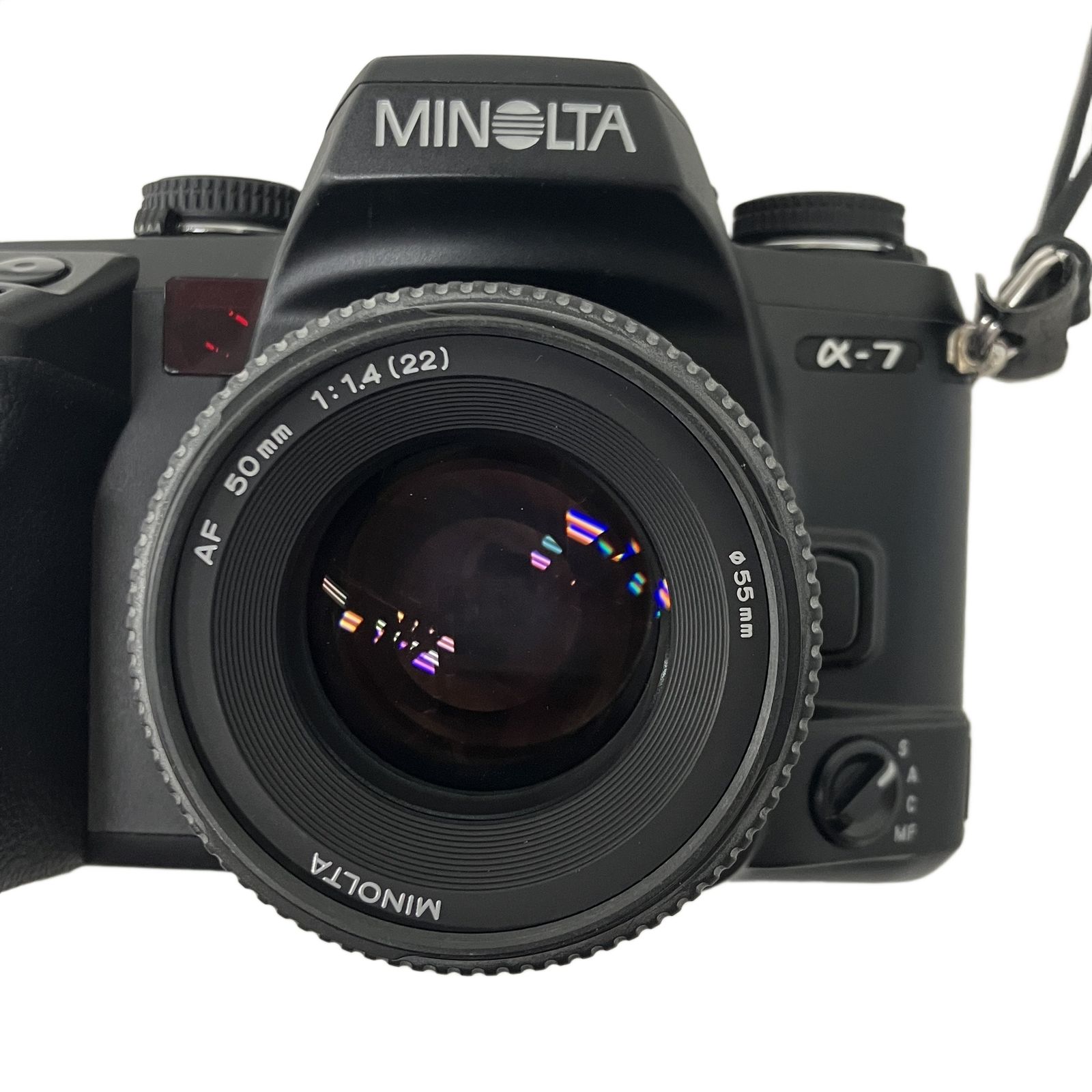 MINOLTA α-7 AF 50mm 1:1.4 ミノルタ 一眼レフカメラ ボディ レンズ